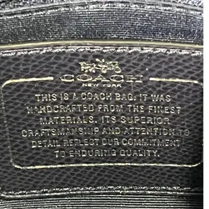 Coach Ava Tote Midnight Atlantic Crossgrain Leather Bag‎ F55469 with Pouch thumbnail 6