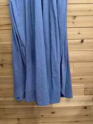 Halara XL U Neck Flowy Maxi Casual Tank Dress Stretchy Slit Beach Athleisure thumbnail 4