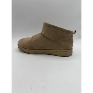 White Mountain Booties Faux Fur Lined Ankle Boots Women's 10 Brown Winter Cozy thumbnail 4