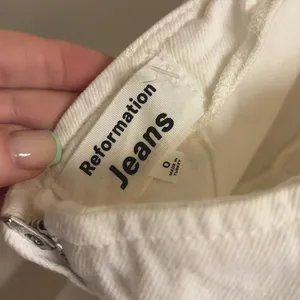 ✨REFORMATION Pamela Halter Denim Mini White Sz 0 Dress✨ thumbnail 7