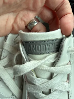 Anodyne No. 93 Women’s Diabetic Sneakers Sz 8.5 Med White Leather NEW Worn Once thumbnail 7