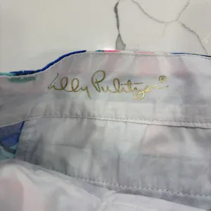 Lilly Pultizer Shorts Womens Size 0 The Callahan 5” Inseam Bright Chino thumbnail 3