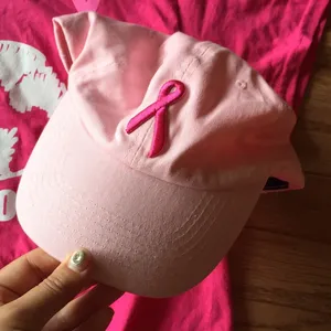 Breast cancer awareness campaign tee+cap. S thumbnail 3