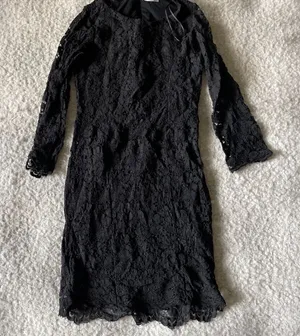Zara black lace dress M‎ thumbnail 1