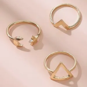 3/$30 💛 3pcs Dainty Ring Gold thumbnail 1