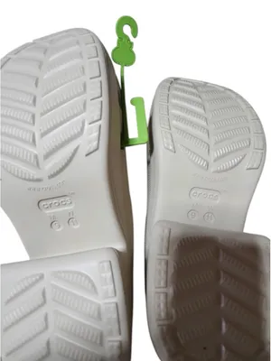 New Crocs Siren Platform Heeled Clogs Bone Ivory Brat Y2K cottagecore Grandma thumbnail 10