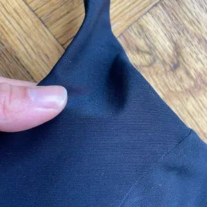 Lululemon Black Mesh Racerback Scoop Neck Bra w/ Hook & Eye Closure, Sz 4, EUC thumbnail 6
