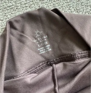 Aerie Brown Ruffled Skort thumbnail 4
