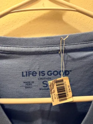 (S) life is good t-shirt thumbnail 5
