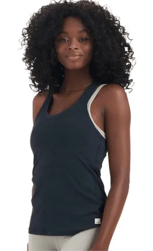 Vuori Lux Performance Tank Top Blue Size Small Racerback Gym Workout Stye VW108 thumbnail 1