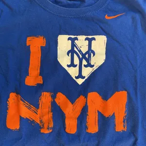 NY Mets Nike Slim Fit Short Sleeve T-Shirt thumbnail 2