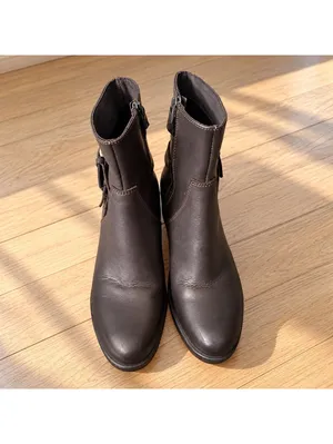Emanuele Crasto Italian Leather Brown Moto Buckle Boots EU 39 thumbnail 2