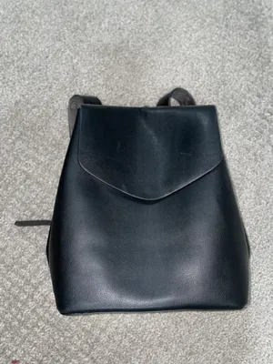 Zara Leather Backpack thumbnail 1