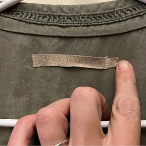 Max Jeans Olive Green Sleeveless Vest thumbnail 5