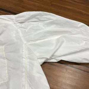 NWOT WE THE FREE Happy Hour Oversize Poplin Button-Up Shirt thumbnail 3