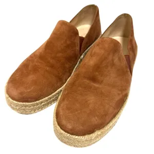 Stuart Weitzman Nugal Tan Suede Flats Women's Sz. 8 thumbnail 1