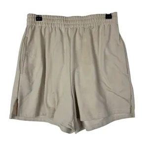 Boutique‎ Automet Light Brown High Rise Sweat Shorts M thumbnail 2