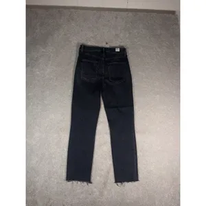 Frank & Eileen Jeans Women 29 Derry High Rise Made in USA Gray Wash Raw Hem EUC thumbnail 8