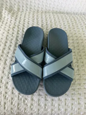 Vionic Merced Blue Cross Strap Slide Orthotic Sandals Women's Size 8 EU 38.5 thumbnail 3