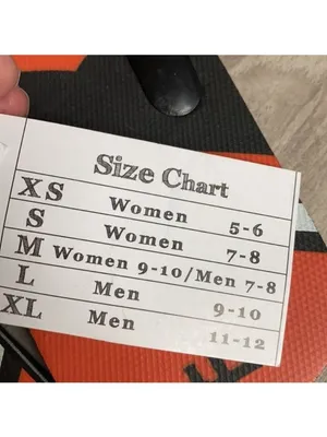 SF Giants Orange and Black Flip Flops Size undefined thumbnail 6