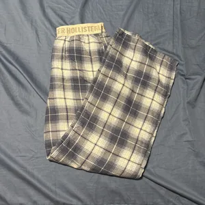 Blue Hollister Pajama Plaid Pants thumbnail 2