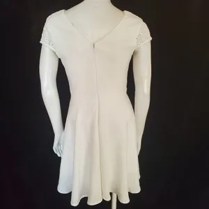 Altar'd State White Dress with Lace Top (XS) thumbnail 4