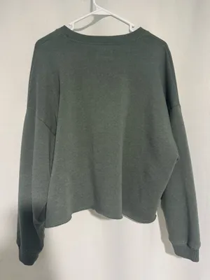 American Eagle Green Crewneck Sweatshirt thumbnail 3