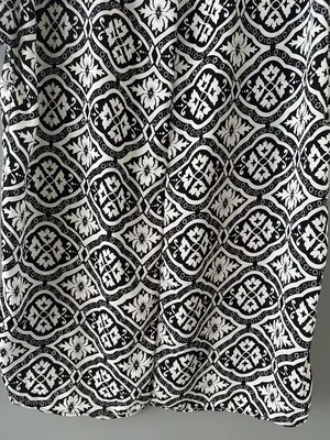 Francesca Anthropologie Women’s Small Geometric Open Front Duster Cardigan thumbnail 5