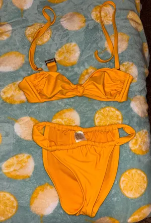 Yellow Target Bikini Set thumbnail 1
