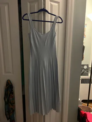 Astr Blue Midi Dress thumbnail 5