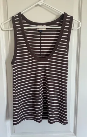Universal Threads Tank Top Striped thumbnail 1