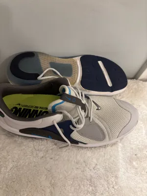 Nike Sneakers grey white netting running sneakers sz11.5 thumbnail 2