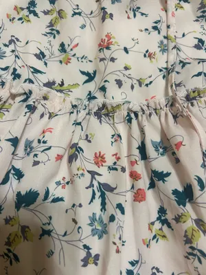 Amazon Baby Pink Floral Mini Skirt thumbnail 2