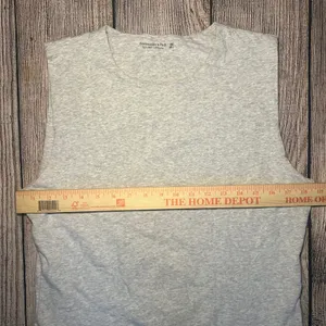 Abercrombie & Fitch‎ Soft A & F Collection Gray Bodysuit Tank Womens XXL Casual thumbnail 7