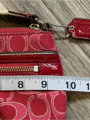 Coach Vintage Y2K Poppy Hot Pink Crossbody Purse thumbnail 5