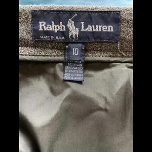 Lauren Ralph Lauren Wool Blend Skirt Size 10‎ Green Career thumbnail 3