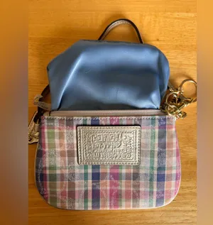 Coach Multicolor Plaid Wristlet thumbnail 11