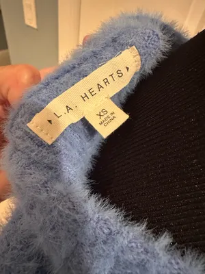 Blue Urban Outfitters Sweater Top Crop thumbnail 3