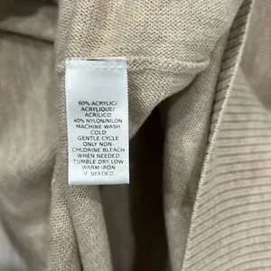 Loft Cowl Neck Beige Sweater(Size Large) thumbnail 6