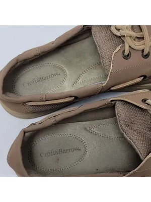 Croft & Barrow Women's Tan Boat Shoes Size 9M thumbnail 8