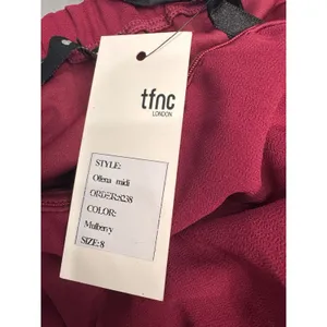 TFNC London Ollena Midi Dress Women's 8 Mulberry Purple Formal Cocktail NWT thumbnail 10