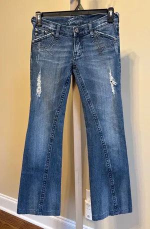Miss Me Y2K Flare Alina Jeans Size 27 thumbnail 1