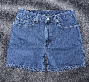 Vintage Y2K Levi's Denim Shorts Dark Wash Women’s 8 / 28 Jorts Cotton 5” Inseam thumbnail 1