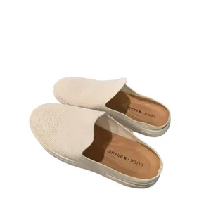 Lucky Brand Larlan Mule Slip On Knit Off White Womens Casual Capsule Wardrobe 10 thumbnail 5