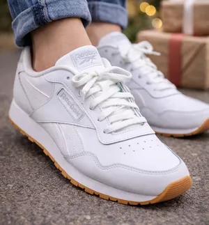 Size 6.5 - Reebok Glide Cloud White Gum W EUC thumbnail 1