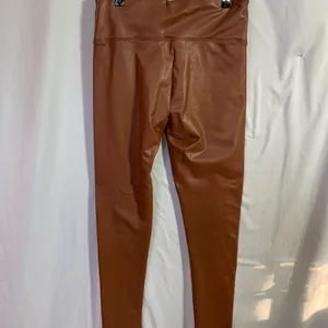 Faux leather leggings size medium (5 thumbnail 2