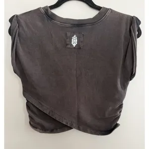 Free People Hot Shot Crossover Top‎ Black Women's Size Medium thumbnail 2