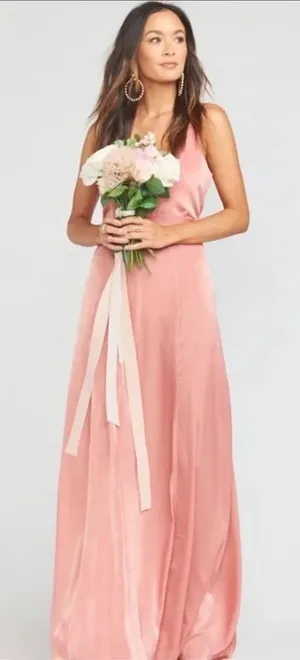 Show Me Your Mumu Jenn Maxi Dress Gown Blush Mauve v6x thumbnail 1