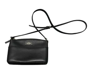 Kate Spade Black Pebbled Leather Grove Street Millie Crossbody Bag thumbnail 1