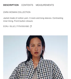 ZARA Blazer Jacket thumbnail 4